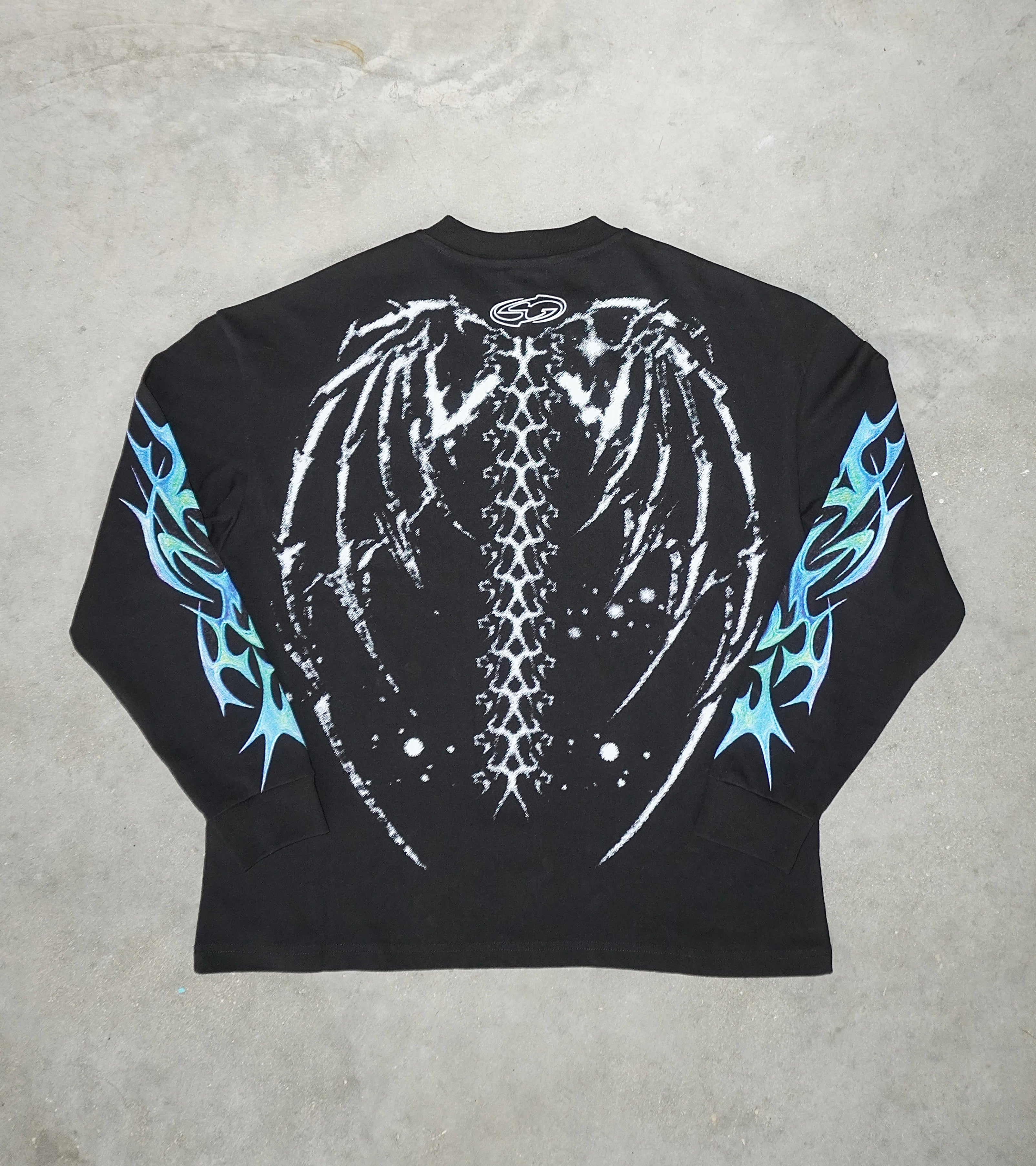 X-RAY Black Long Sleeve T-Shirt – SAGE GARMENTS