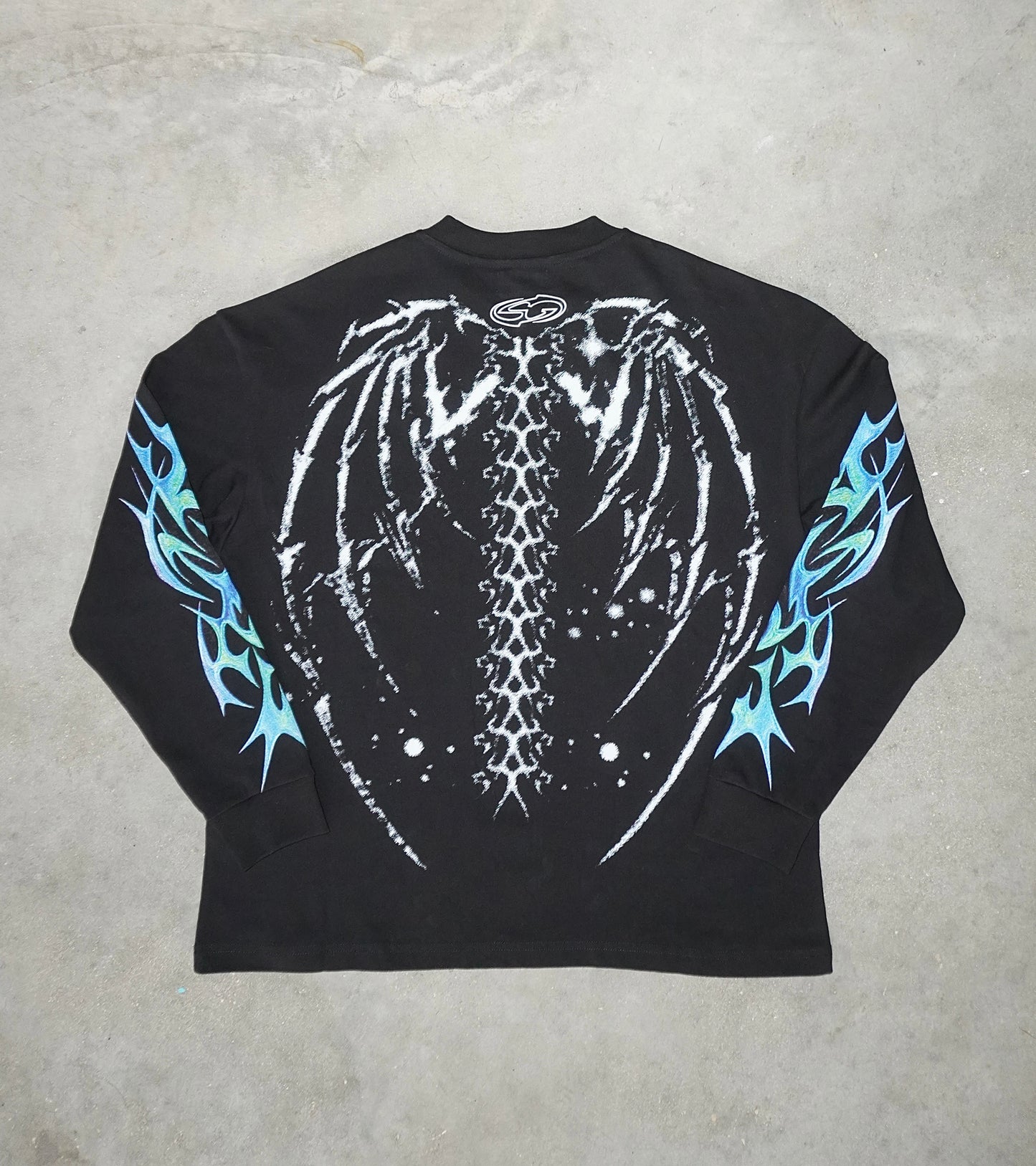 X-RAY Black Long Sleeve T-Shirt (Ships in 24HRS)