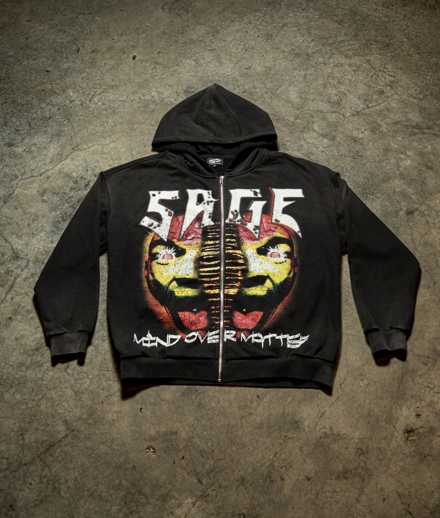 MIND OVER MATTER ZIP-UP