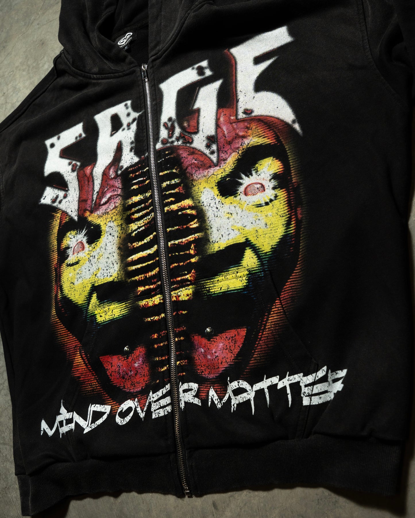 MIND OVER MATTER ZIP-UP