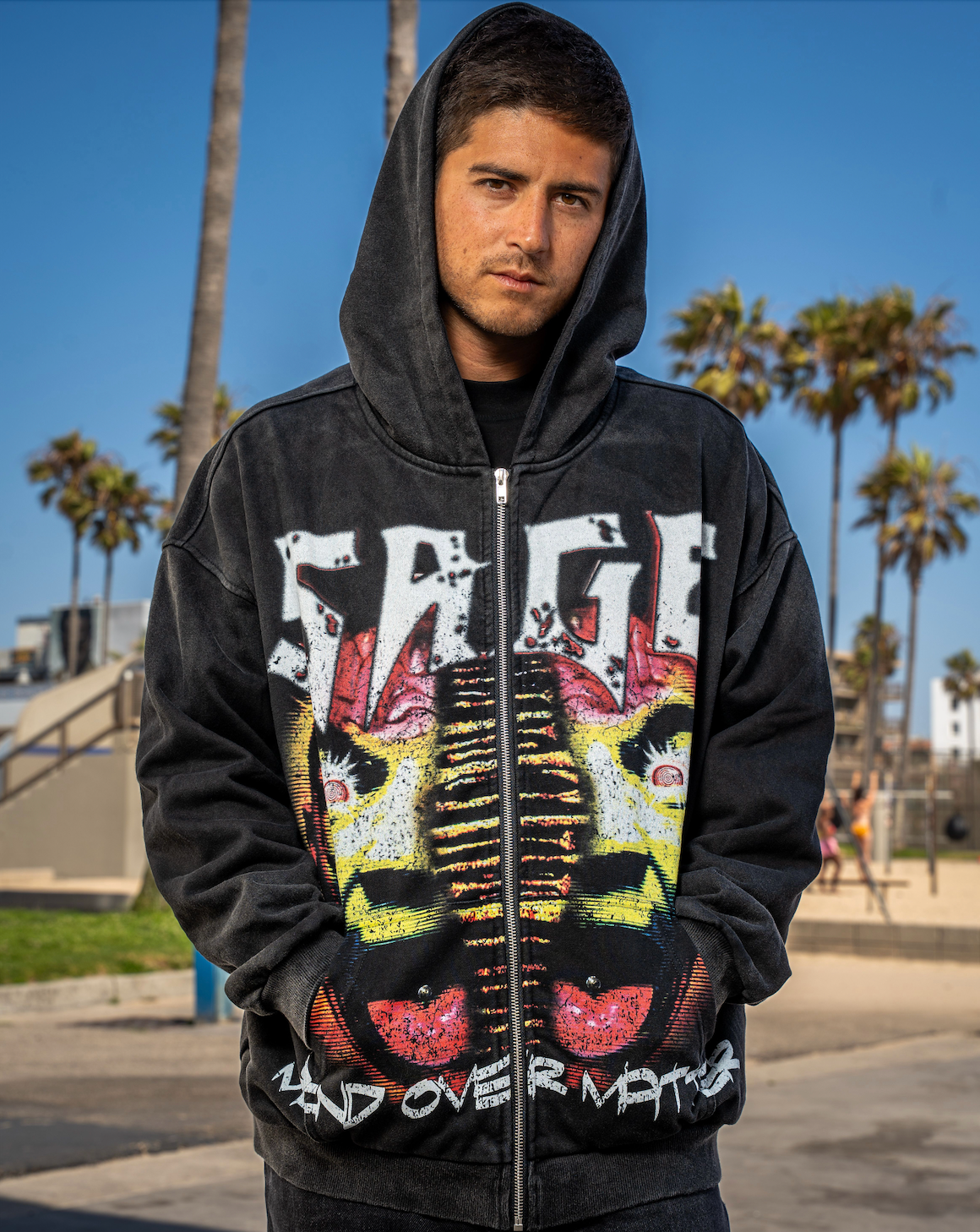 MIND OVER MATTER ZIP-UP