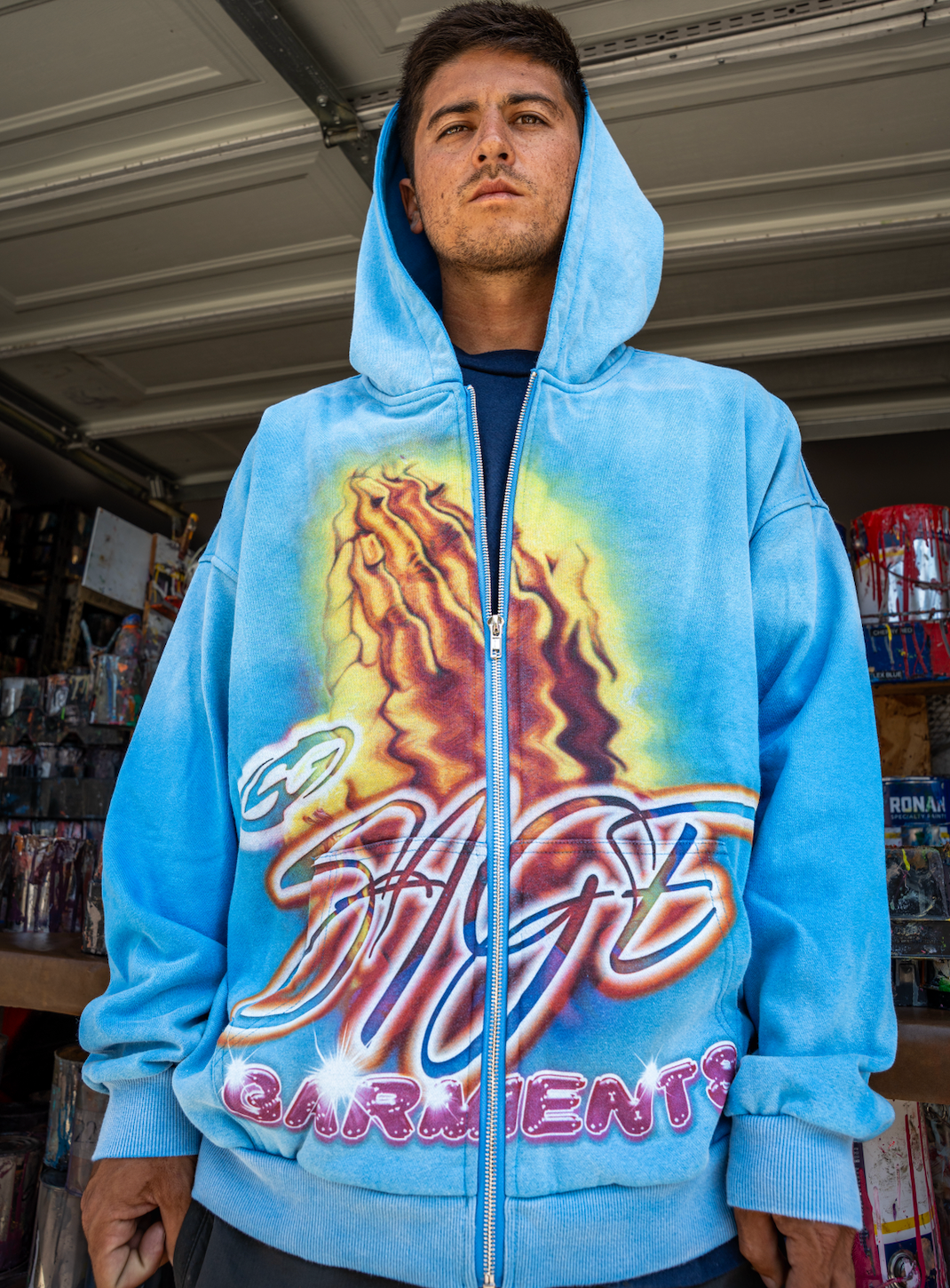 PRAYER ZIP-UP HOODIE