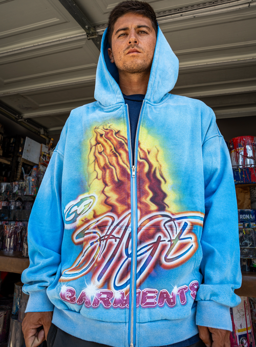 PRAYER ZIP-UP HOODIE