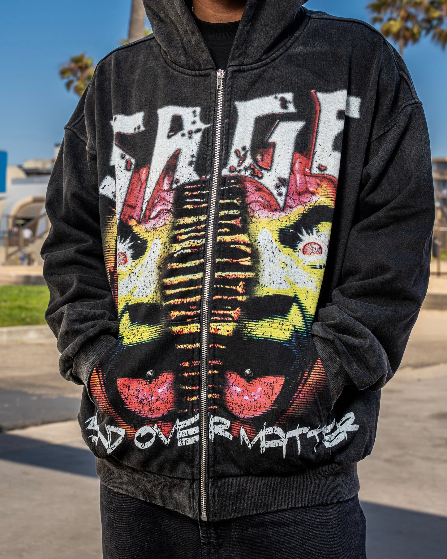 MIND OVER MATTER ZIP-UP