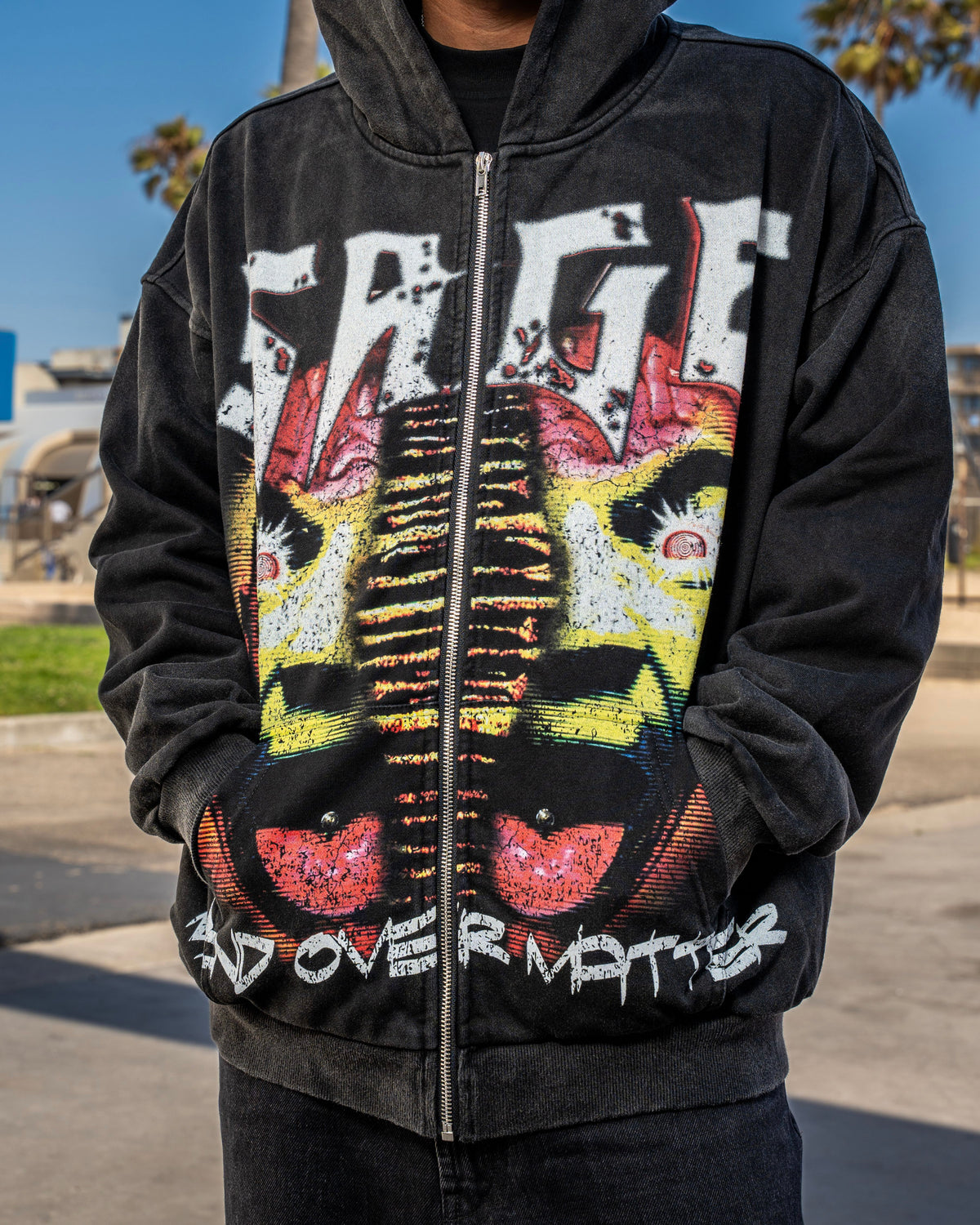 MIND MELT ZIP-UP HOODIE